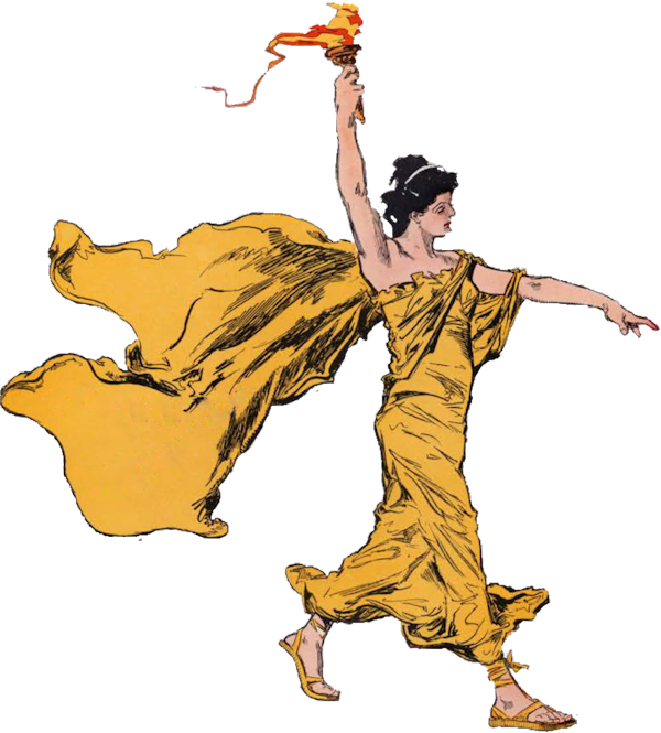 yellow lady liberty